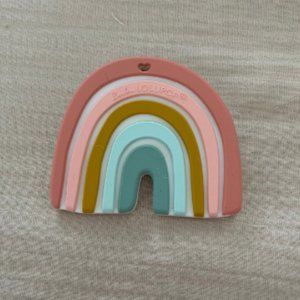 🖤3/$15 Rainbow baby silicone teether toy